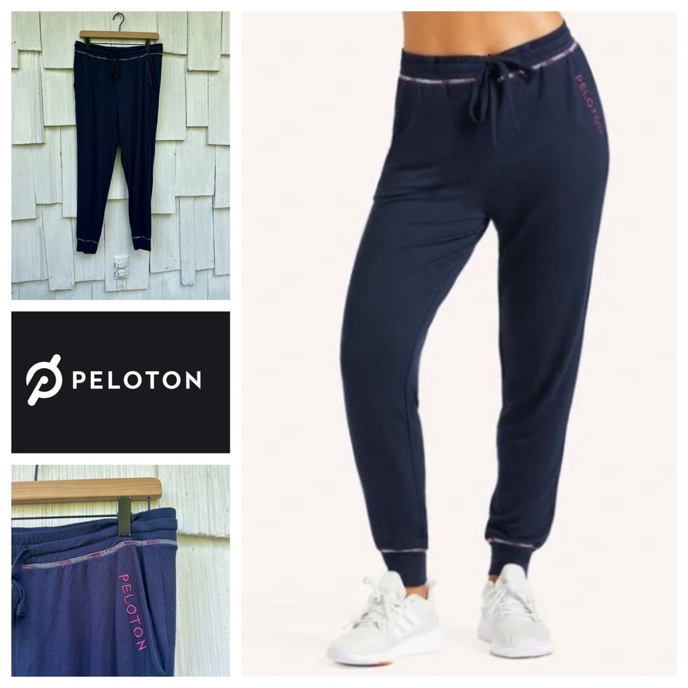 Peloton Womens Navy Sleepover Jogger Medium